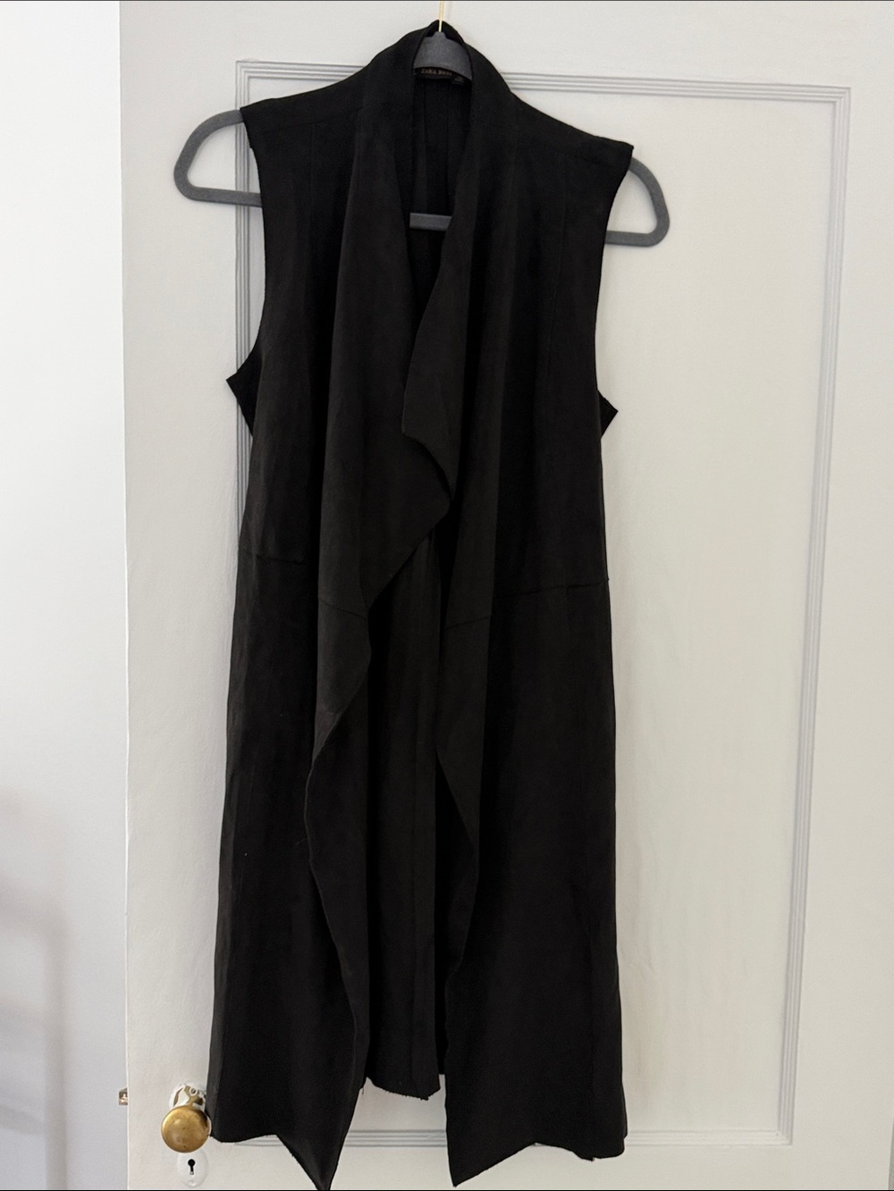 Zara Sleeveless Drape Vest